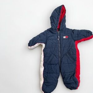 Tommy Hilfiger Baby Snowsuit 12 18 Months Winter Outfit